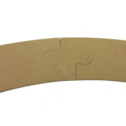 OKLEINA CIERNA 273mm x 235mm 1.1mm SENAR