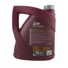 OLEJ MANNOL ATF MULTIVEHICLE JWS 3309 DEXRON II IIIF MB 236.1 CZERWONY 4L