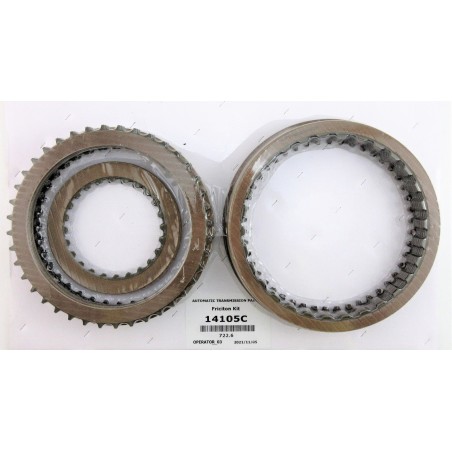 TARCZE CIERNE ZESTAW 722.6 W5A580 96-01