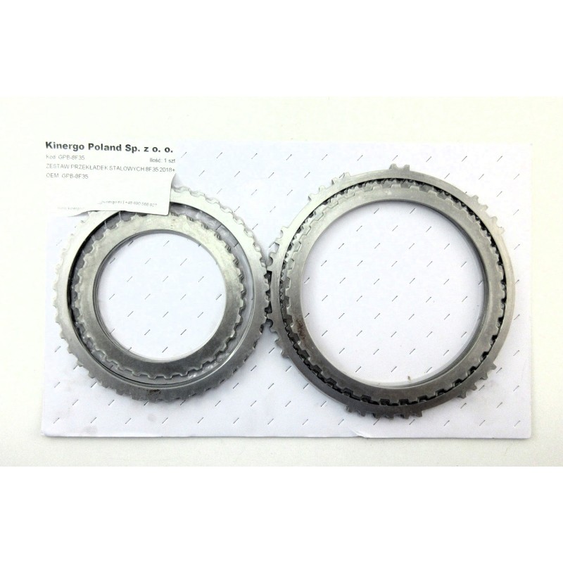 ZESTAW PRZEKŁADEK STALOWYCH AWF8F35 TG-81SC U880E U881F UA80E AF50 GA8F22AW 2018+