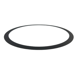 OKLEINA CIERNA 292mm x 260mm 1.1mm FABOR