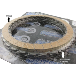 TARCZE CIERNE I STALOWE ZESTAW DQ250 02E 03+