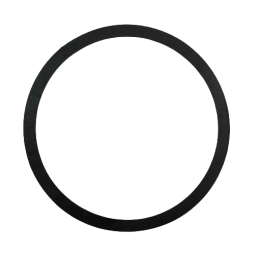 OKLEINA CIERNA 235mm x 206mm 1.1mm SENAR