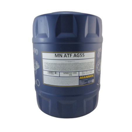 ÖL MANNOL ATF AG-55 VW G055005 ZF TE-ML11A TE-ML11B GELB 20L
