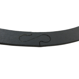 OKLEINA CIERNA 254mm x 222mm 1,7mm HIGH CARBON