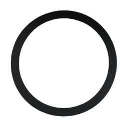 OKLEINA CIERNA 273mm x 232mm 1.7mm HIGH CARBON