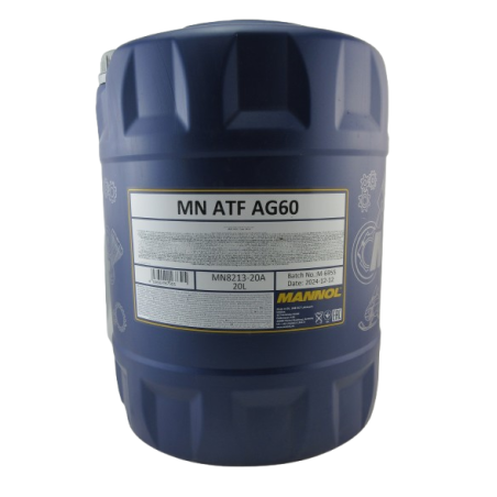 OLEJ MANNOL ATF AG-60 VW G060162 ZF S671090310 TE-ML11 ZIELONY 20L