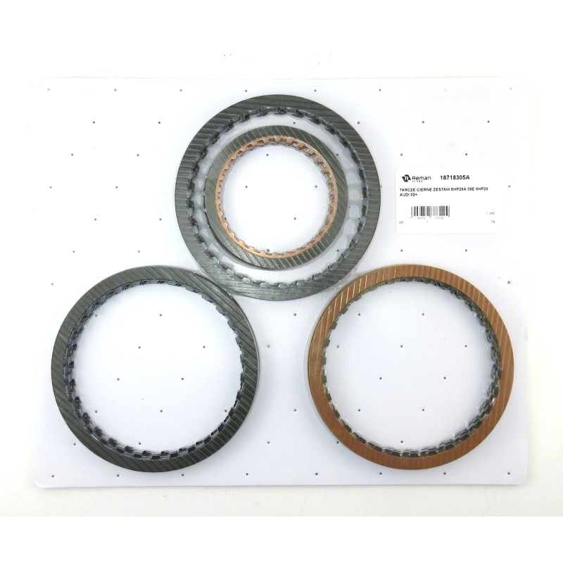 TARCZE CIERNE ZESTAW 6HP26A 09E 6HP28 AUDI 02+