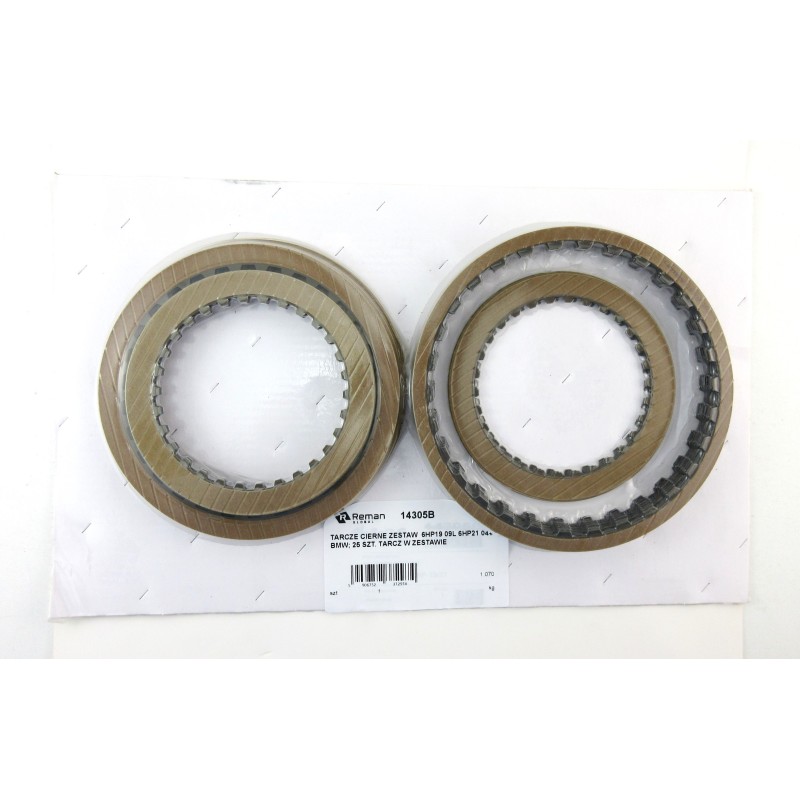 TARCZE CIERNE ZESTAW 6HP19 09L 6HP21 04+ BMW