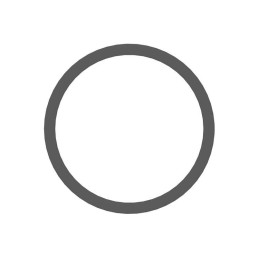 OKLEINA CIERNA 260mm x 225mm 1.7mm HTE