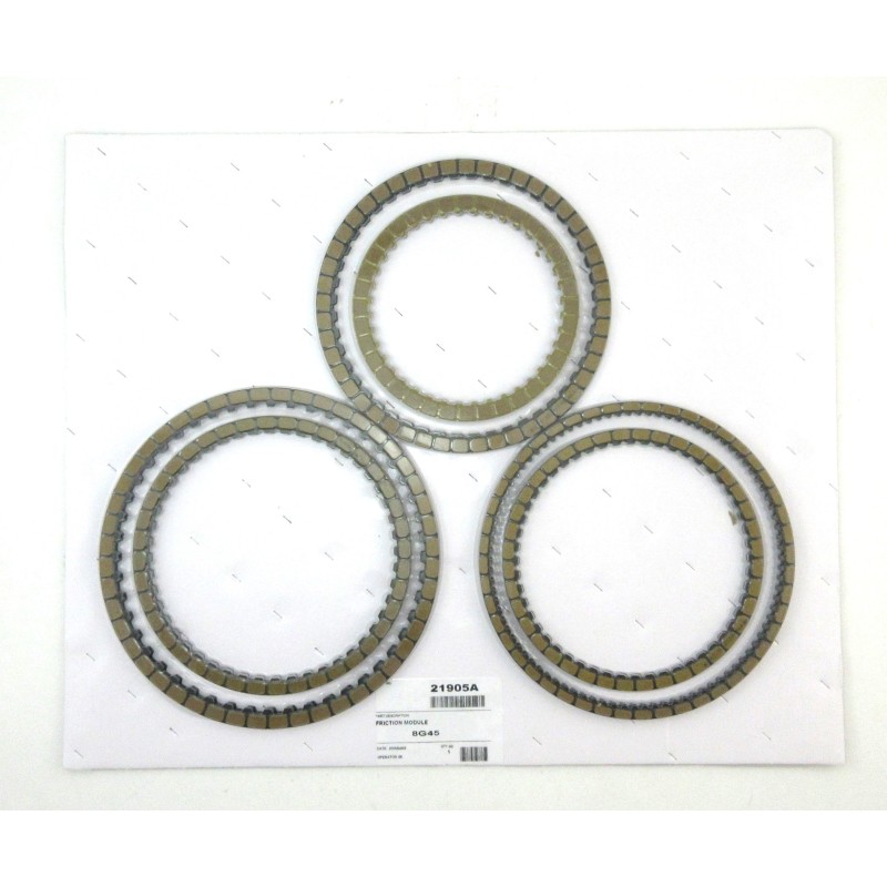 TARCZE CIERNE ZESTAW AWF8G45 8G45