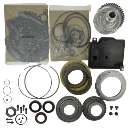 OHK ZESTAW USZCZELNIEŃ Z TŁOKAMI 62TE MOPAR + TARCZE + KOSZ LOW MASTER KIT