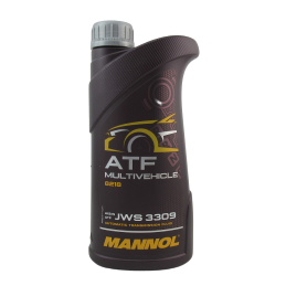 OLEJ MANNOL ATF MULTIVEHICLE JWS 3309 DEXRON II IIIF MB 236.1 CZERWONY 1L