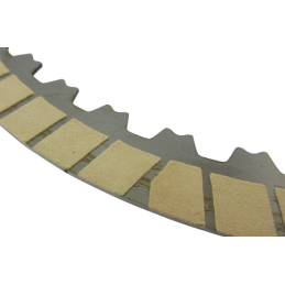 TARCZA CIERNA KONWERTERA MT4A MDX 208mm x 172.8mm x 1.9mm 40 ZĘBÓW WEWNĘTRZNYCH SENAR