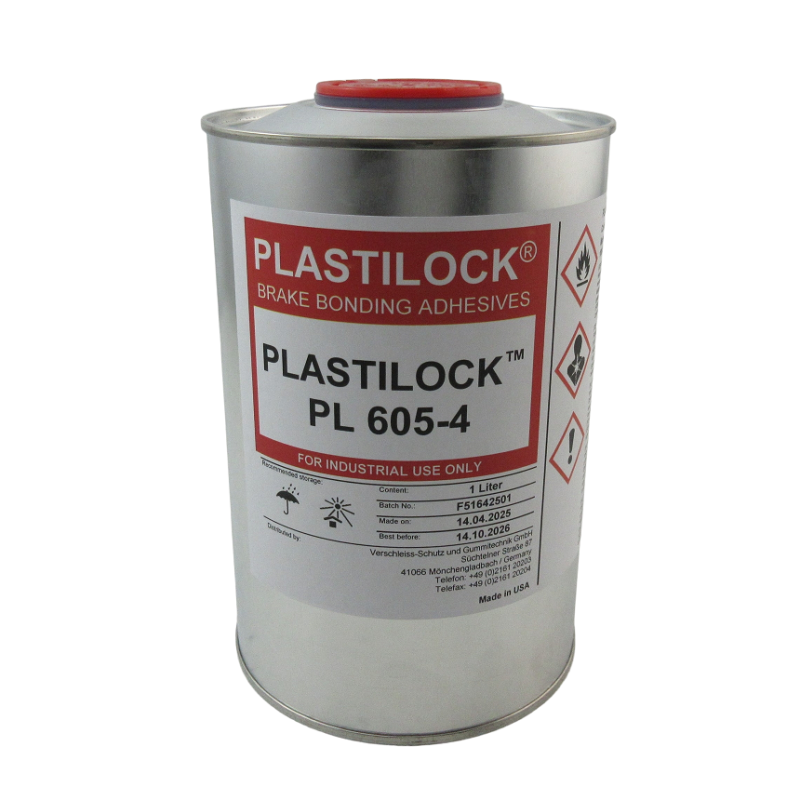 KLEJ DO OKŁADZIN CIERNYCH PLASTILOCK PL605-4 1L