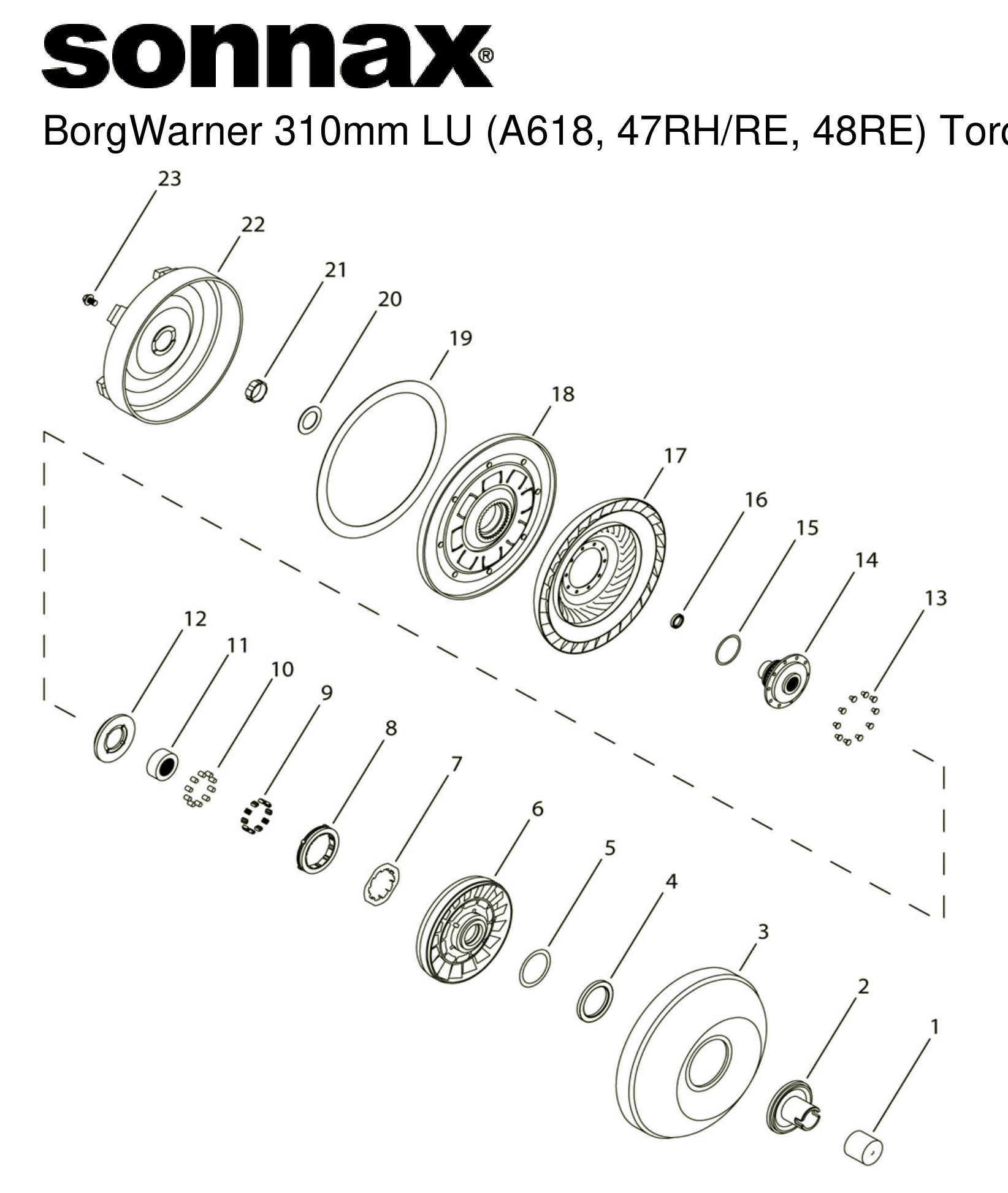 BorgWarner 310mm LU (A618, 47RH_RE, 48RE) Torque Converter.jpg