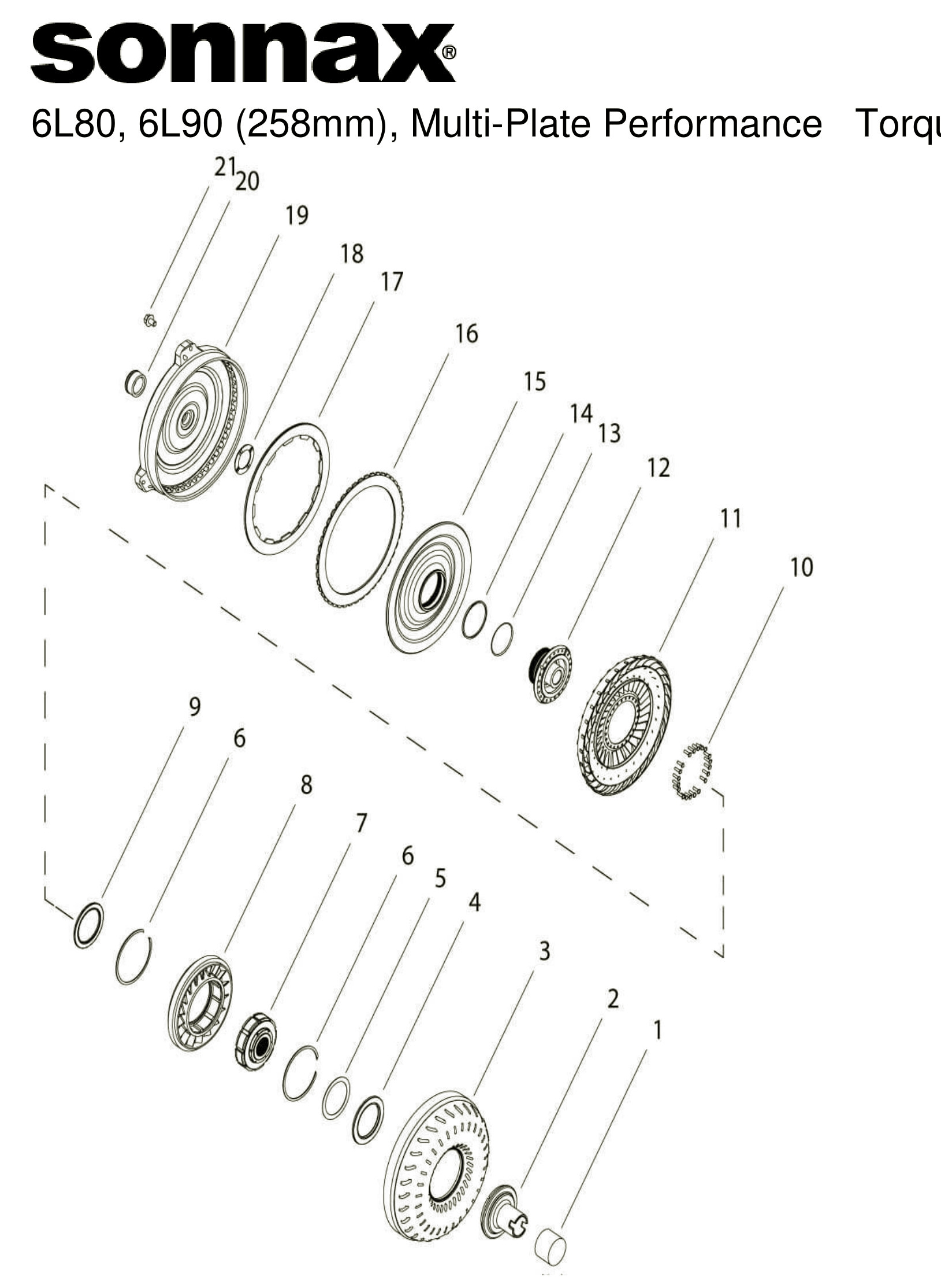 6L80, 6L90 (258mm), Multi-Plate Performance Torque Converter.jpg